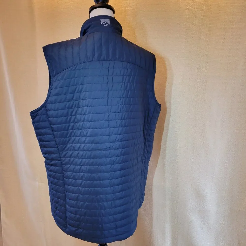 NWT Storm Creek Katrina Women's 2X Quilted Vest Insulated Water Resist Navy Blue - Picture 5 of 16